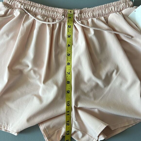 New Zella Soft Pink Elastic Shorts Size S - Picture 7 of 10